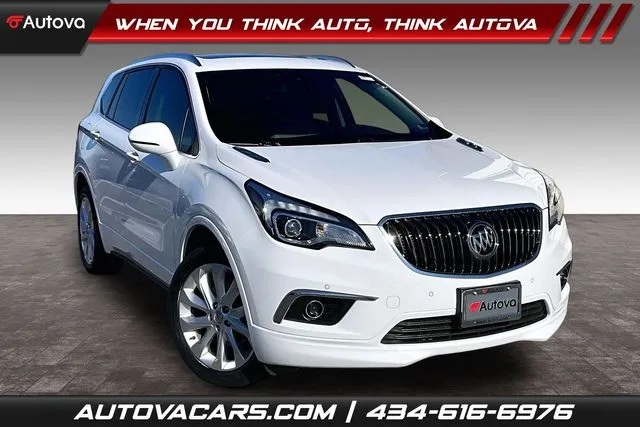 White 2017 Buick Envision Premium II for sale in Madison Heights, VA