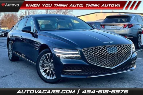 Blue 2023 Genesis G80 2.5T for sale in Madison Heights, VA