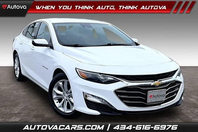 White 2023 Chevrolet Malibu LT for sale in Madison Heights, VA
