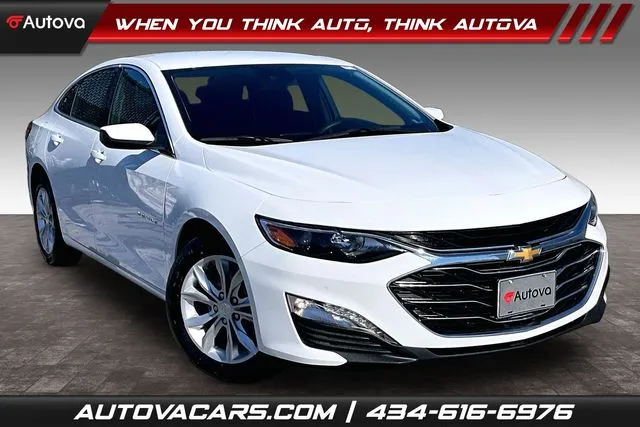 White 2024 Chevrolet Malibu LT for sale in Madison Heights, VA
