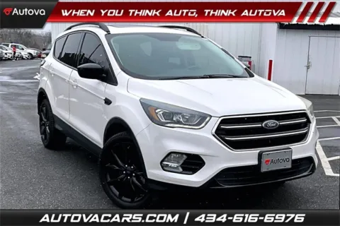 White 2017 Ford Escape SE for sale in Madison Heights, VA
