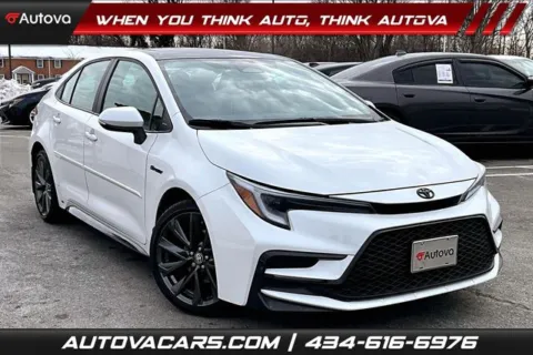 Black 2025 Toyota Corolla XSE for sale in Madison Heights, VA