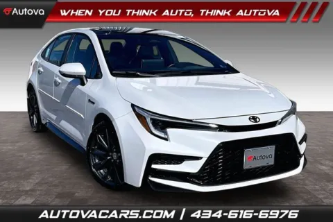 Black 2025 Toyota Corolla XSE for sale in Madison Heights, VA