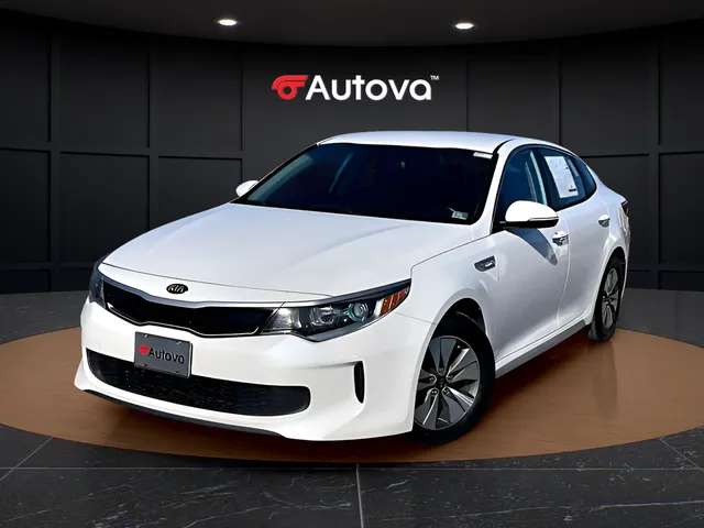 White 2017 Kia Optima Hybrid for sale in Madison Heights, VA