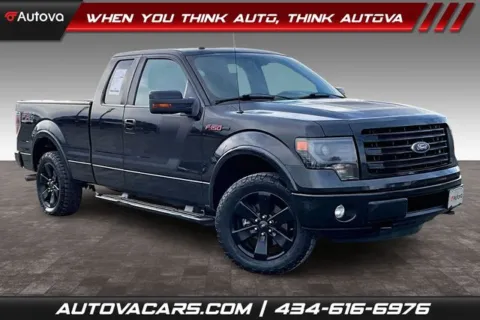 Black 2014 Ford F-150 FX4 for sale in Madison Heights, VA
