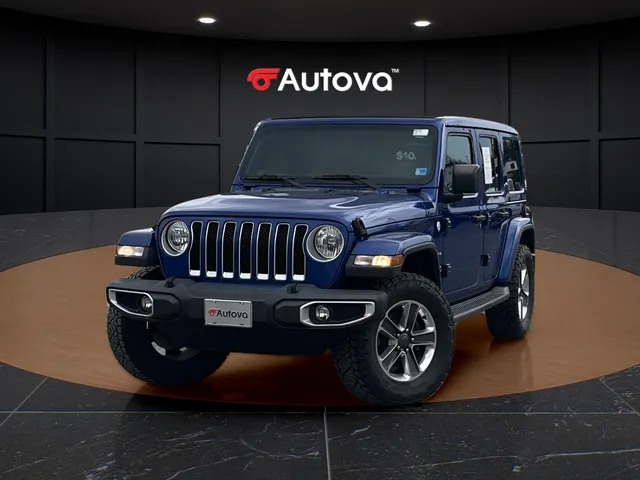 Blue 2018 Jeep Wrangler Unlimited Sahara for sale in Madison Heights, VA