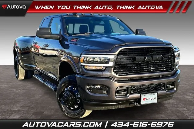 Gray 2022 Ram 3500 Laramie Dually for sale in Madison Heights, VA