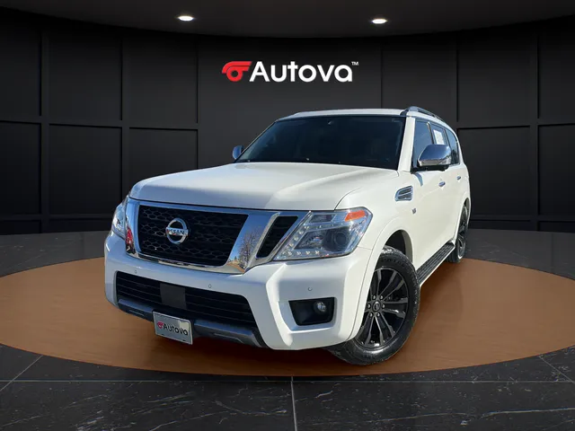 White 2020 Nissan Armada Platinum for sale in Madison Heights, VA