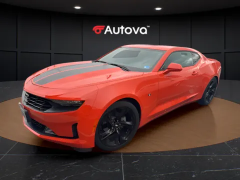 Orange 2019 Chevrolet Camaro 1LT for sale in Madison Heights, VA
