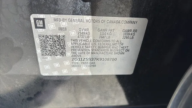 2019 Chevrolet Impala 1LT - Photo 25