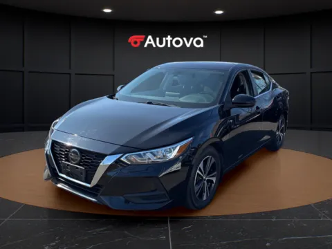 Black 2021 Nissan Sentra SV for sale in Madison Heights, VA