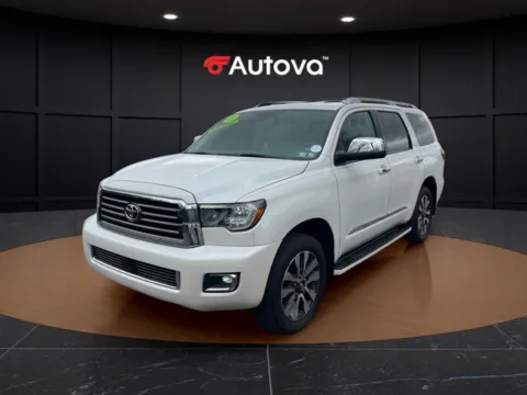 White 2021 Toyota Sequoia Limited for sale in Madison Heights, VA