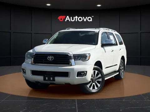 White 2021 Toyota Sequoia Limited for sale in Madison Heights, VA