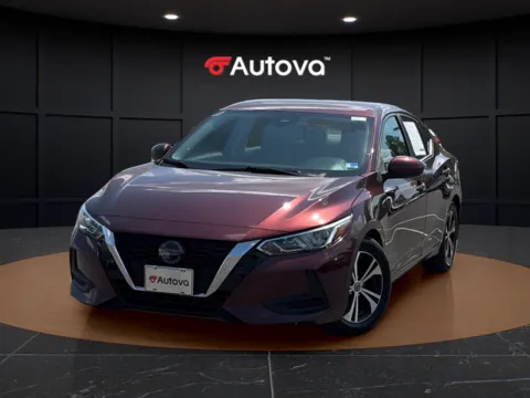 Red 2022 Nissan Sentra SV for sale in Madison Heights, VA