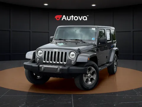 Gray 2017 Jeep Wrangler Unlimited Sahara for sale in Madison Heights, VA