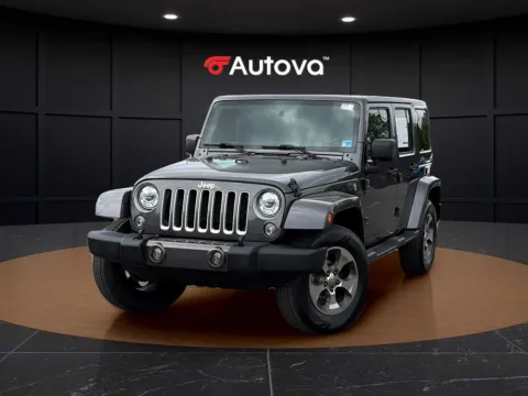 Gray 2017 Jeep Wrangler Unlimited Sahara for sale in Madison Heights, VA