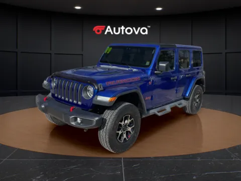 Blue 2019 Jeep Wrangler Unlimited Rubicon for sale in Madison Heights, VA