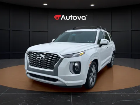White 2022 Hyundai Palisade Limited for sale in Madison Heights, VA