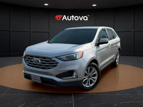 Silver 2024 Ford Edge Titanium for sale in Madison Heights, VA