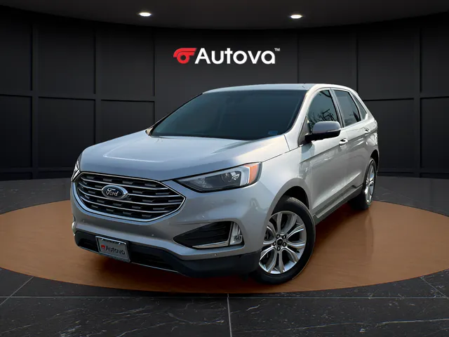 Silver 2024 Ford Edge Titanium for sale in Madison Heights, VA