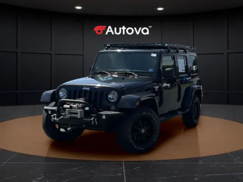 Black 2014 Jeep Wrangler Unlimited Sahara for sale in Madison Heights, VA