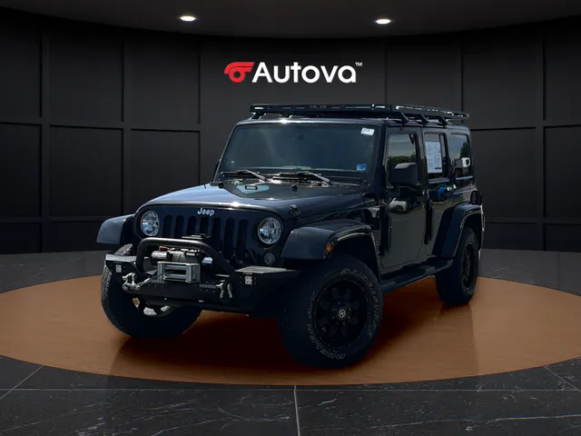 Black 2014 Jeep Wrangler Unlimited Sahara for sale in Madison Heights, VA