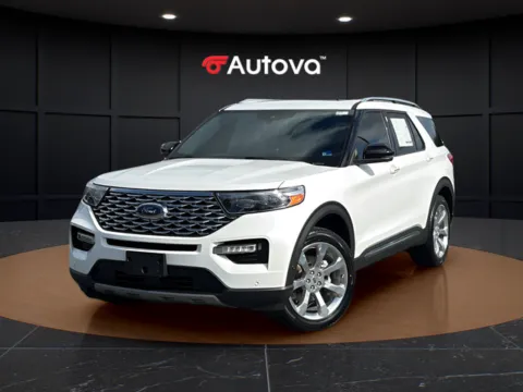 White 2020 Ford Explorer Platinum for sale in Madison Heights, VA