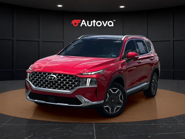 Red 2023 Hyundai Santa Fe Hybrid SEL Premium for sale in Madison Heights, VA