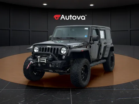 Black 2016 Jeep Wrangler Unlimited Rubicon for sale in Madison Heights, VA