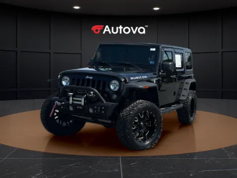 Black 2016 Jeep Wrangler Unlimited Rubicon for sale in Madison Heights, VA