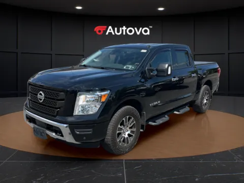 Black 2021 Nissan Titan SV for sale in Madison Heights, VA