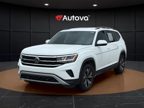 White 2021 Volkswagen Atlas 3.6L V6 SE w/Technology for sale in Madison Heights, VA