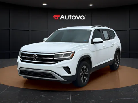 White 2021 Volkswagen Atlas 3.6L V6 SE w/Technology for sale in Madison Heights, VA