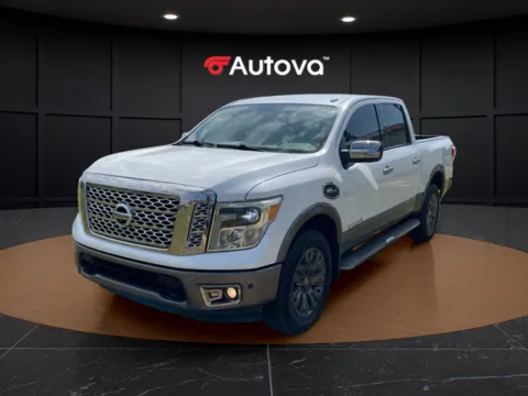 White 2017 Nissan Titan Platinum Reserve for sale in Madison Heights, VA