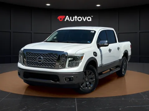 White 2017 Nissan Titan Platinum Reserve for sale in Madison Heights, VA