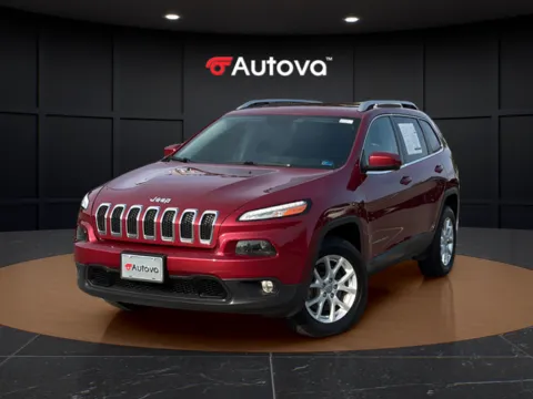 Red 2017 Jeep Cherokee Latitude for sale in Madison Heights, VA