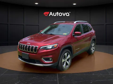 Red 2019 Jeep Cherokee Limited for sale in Madison Heights, VA