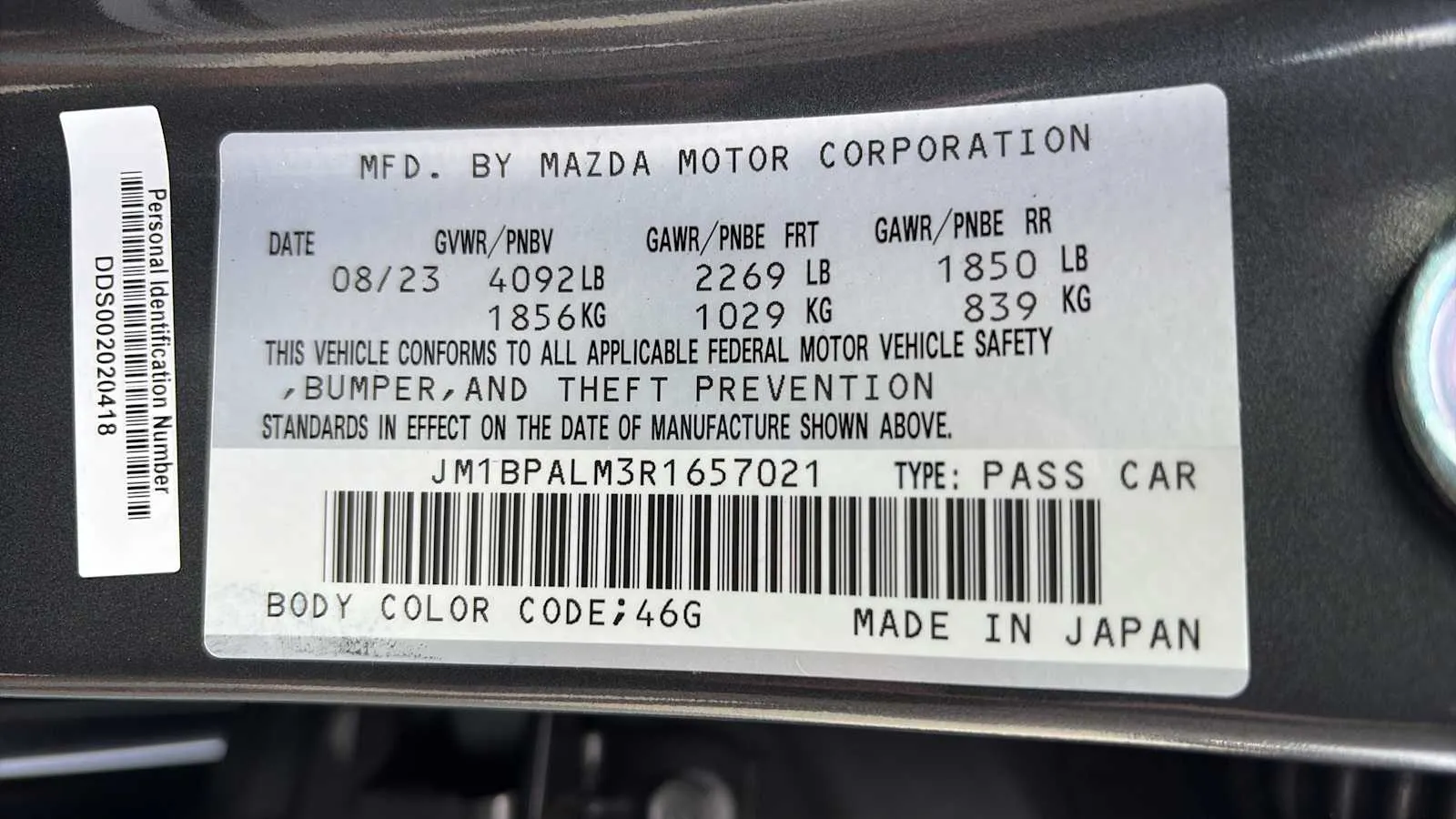 Mazda Mazda3 photo 14