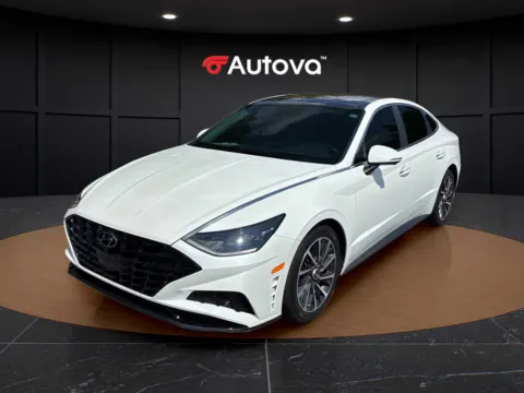 White 2022 Hyundai Sonata Limited for sale in Madison Heights, VA