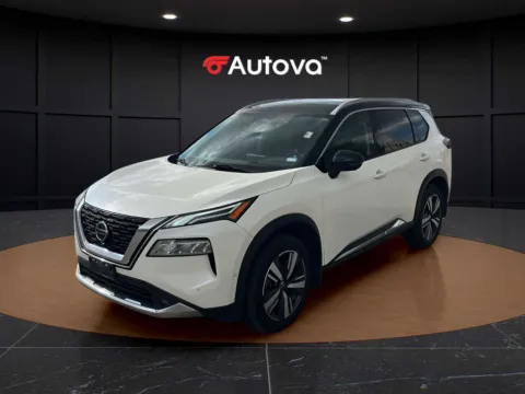 White 2021 Nissan Rogue Platinum for sale in Madison Heights, VA