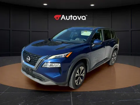 Blue 2022 Nissan Rogue SV for sale in Madison Heights, VA