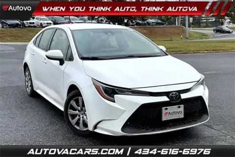 Black 2020 Toyota Corolla LE for sale in Madison Heights, VA