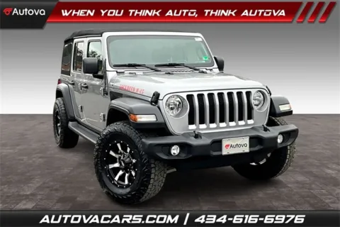 Silver 2020 Jeep Wrangler Unlimited Freedom Edition for sale in Madison Heights, VA