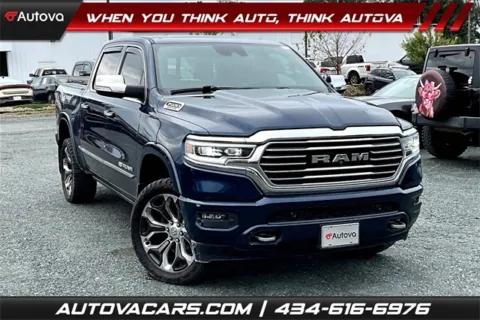 Blue 2019 Ram 1500 Laramie Longhorn for sale in Madison Heights, VA