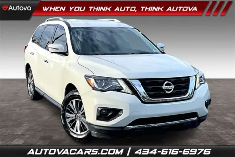 White 2019 Nissan Pathfinder SL for sale in Madison Heights, VA