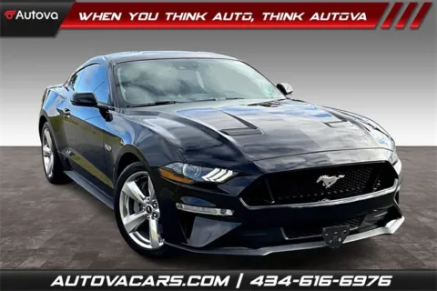 Black 2019 Ford Mustang GT Premium for sale in Madison Heights, VA
