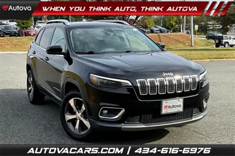 Black 2019 Jeep Cherokee Limited for sale in Madison Heights, VA