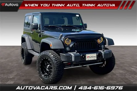 Black 2018 Jeep Wrangler JK Sport for sale in Madison Heights, VA