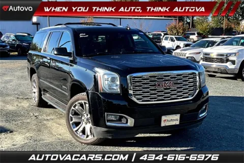 Black 2018 GMC Yukon XL Denali for sale in Madison Heights, VA