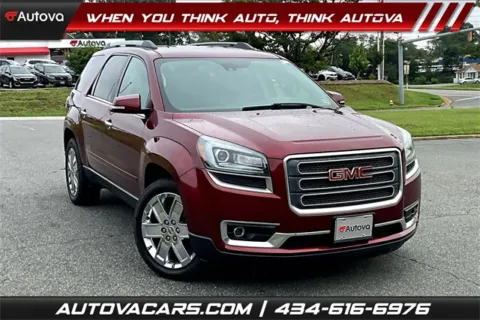 Red 2017 GMC Acadia Limited for sale in Madison Heights, VA